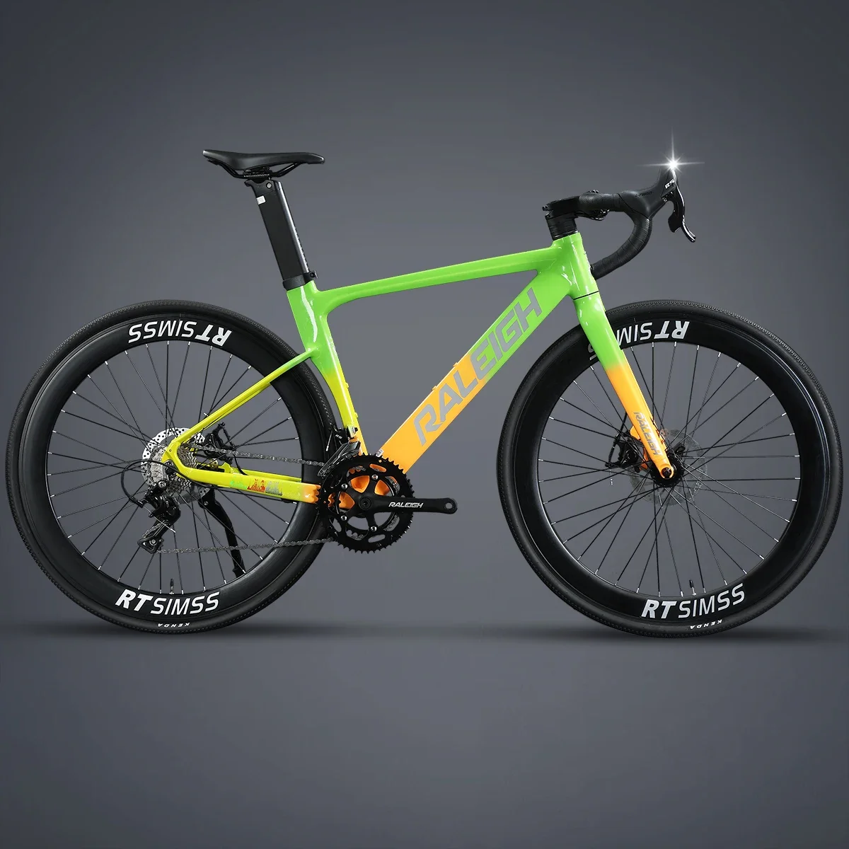 AliExpress Hydraulic Brake Bike Aluminum Fully Internal Wiring Road Bicicleta Racing Grade Ultra Light Fast Turning Handlebar Race Bicycle