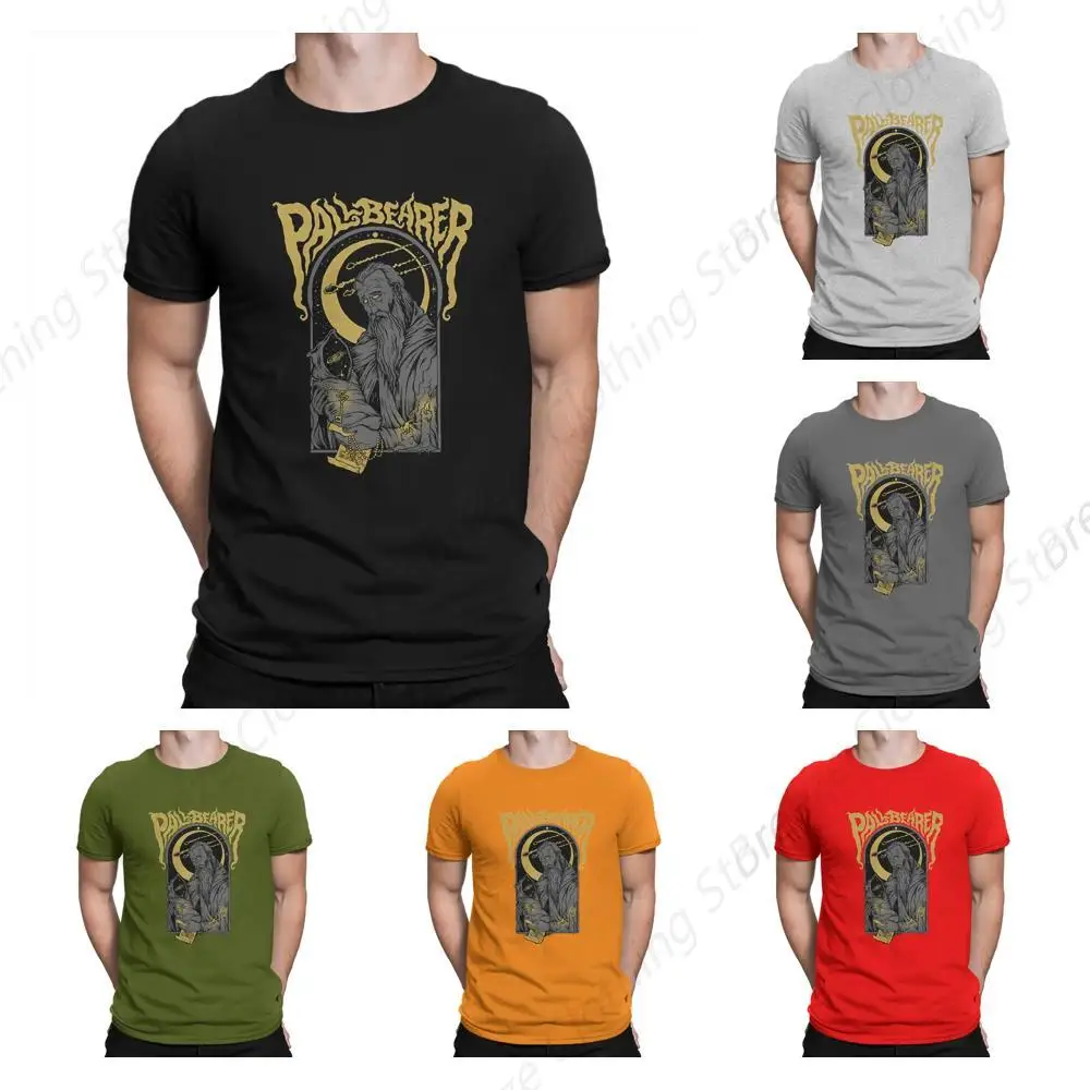 

Leisure Pallbearer T-Shirts Men Crew Neck Cotton T Shirt Kadavar Short Sleeve Tee Shirt Gift Idea Clothes