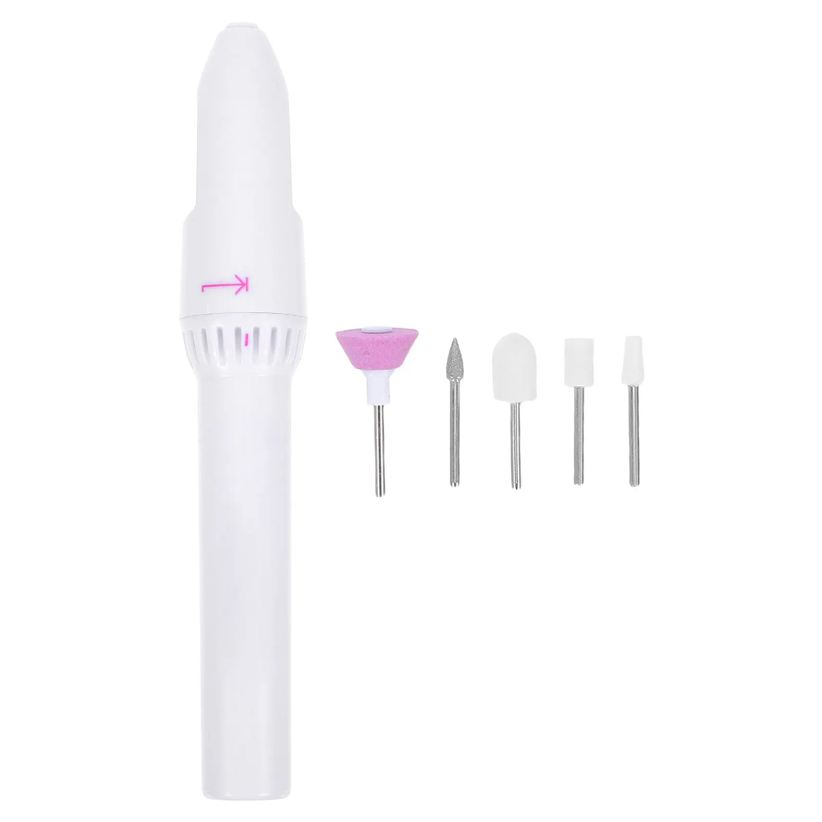 

Pen Shape Electric Nail File 5 Needles for Carving Grinding Polishing Drilling Manicure Tool Nail Art Equipment