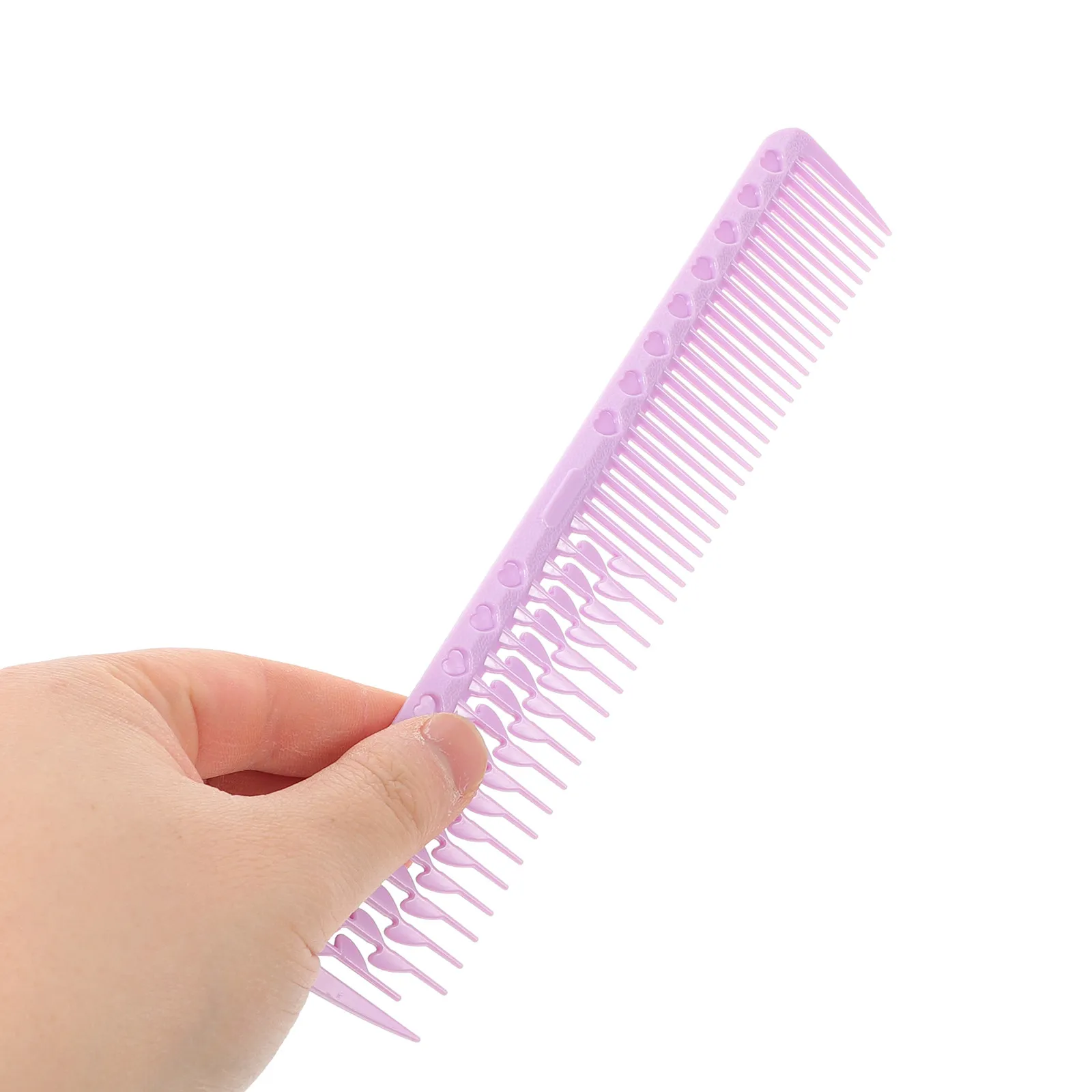 2Pcs Hair Cutting Comb Set Double Tooth Design Thickened Material Salon Hairdressing Tool for Styling Sectioning Detangling
