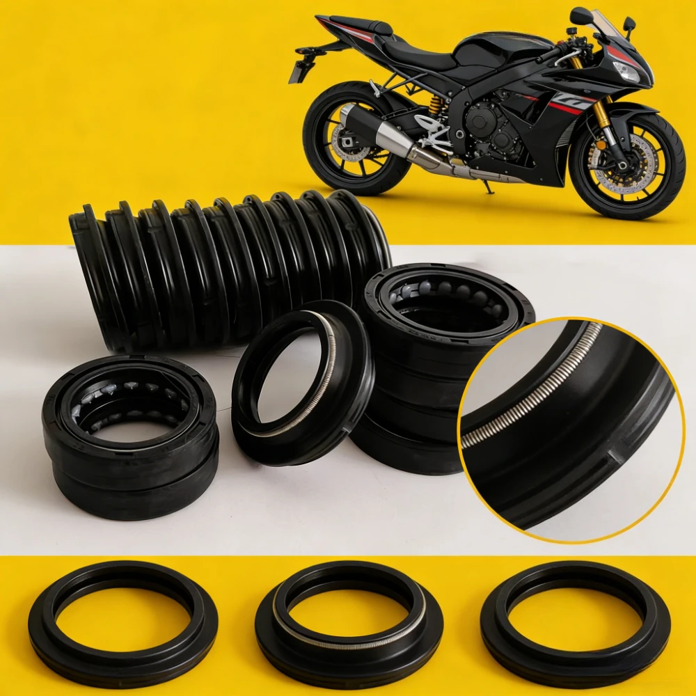 

2pc/4pc/8pc/16pc 37X49X8 37 49 8 Front Fork Damper Oil Seal for Suzuki GS500 GS 500 1989-2002 2001 Shock Absorber Oil Seal