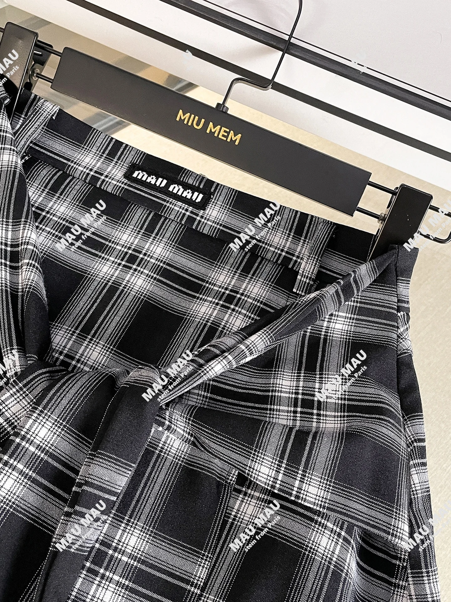 Jupe plissée taille haute avec ceinture pour femmes, jupe plissée d'université, look jeune, huile du sud, haut de gamme, été Dr