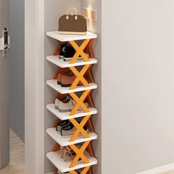 Shoes Racks Storage Organizer Detachable Shoe Racks Saves Family Household Rack Multi Layer Simple Shoes Shelf Color Cabinet