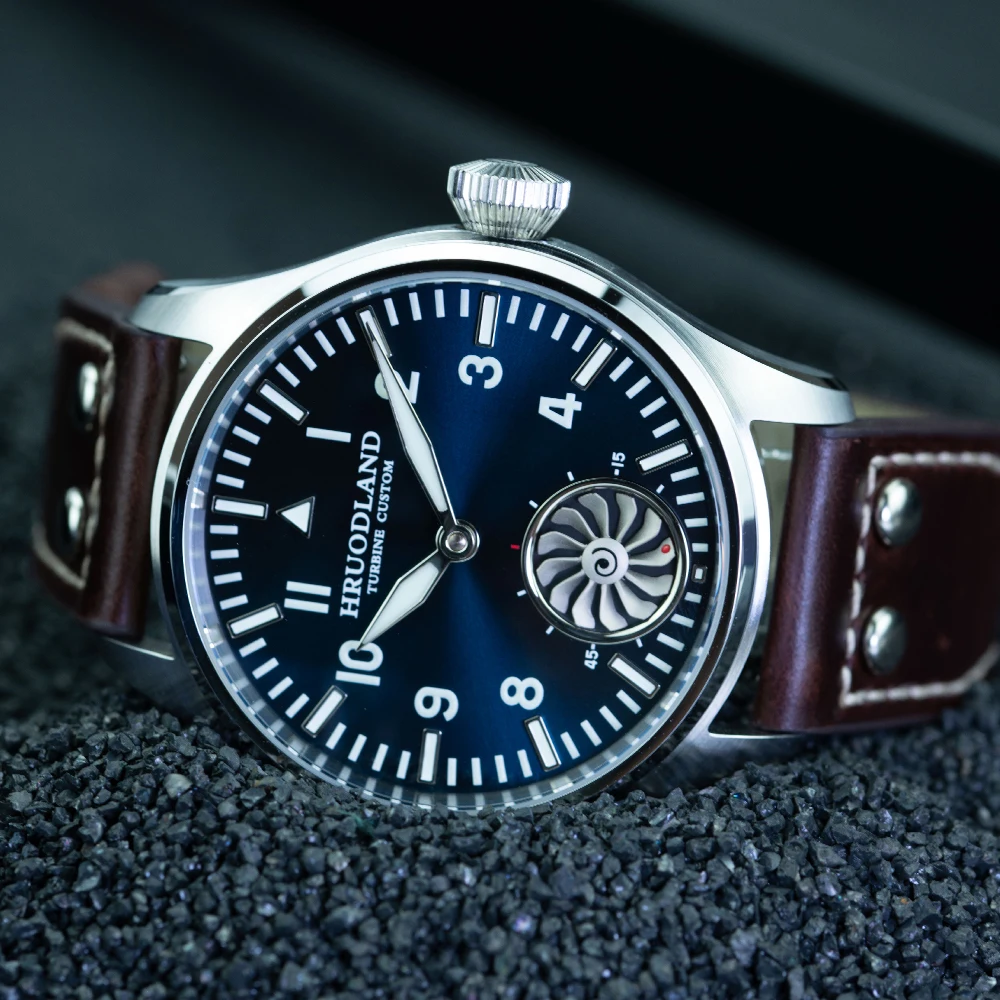 

Hruodland 2026 new luxury men mechanical watch BGW-9 luminous sapphire crystal 10 bar diving frosted dial reloj hombre gift man
