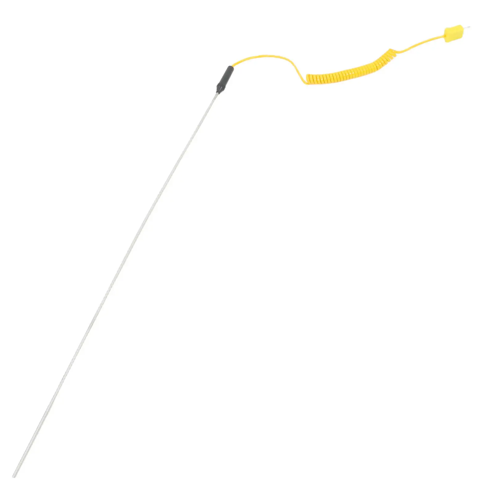 K Type Thermocouple Probe Temperature Measuring Tool For Hvac Exhaust Surface Air Monitoring Stainless Steel Handheld Sensor
