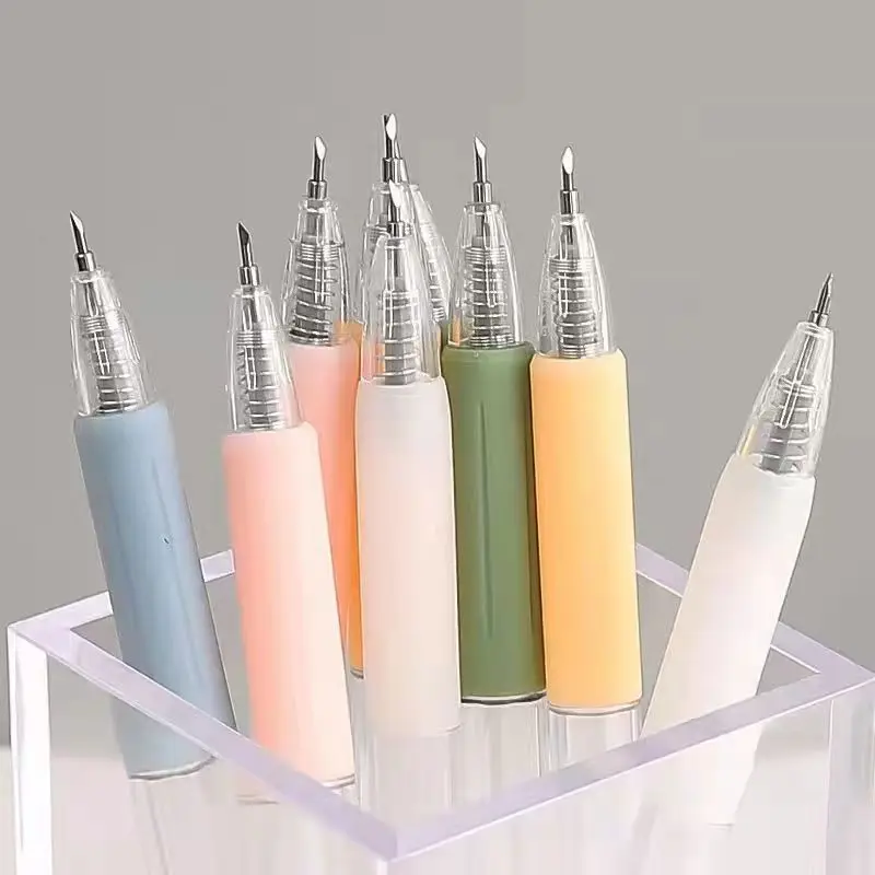1pc Kawaii Art Utility Knife Pen Knife Stickers Scrapbooking Cutting Tool Express Box Knife School Supplies DIY Craft Supplies