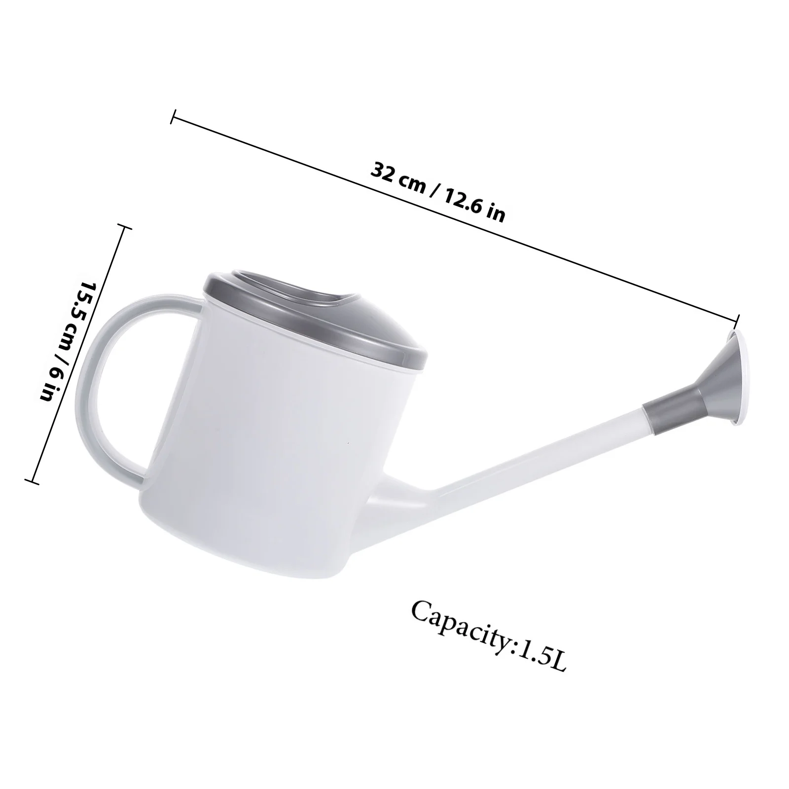 Long Spout Watering Can Durable Plastic Garden Flower Pot Indoor Outdoor Sprayer Tool For Succulents Hanging Plants Household - Image 4