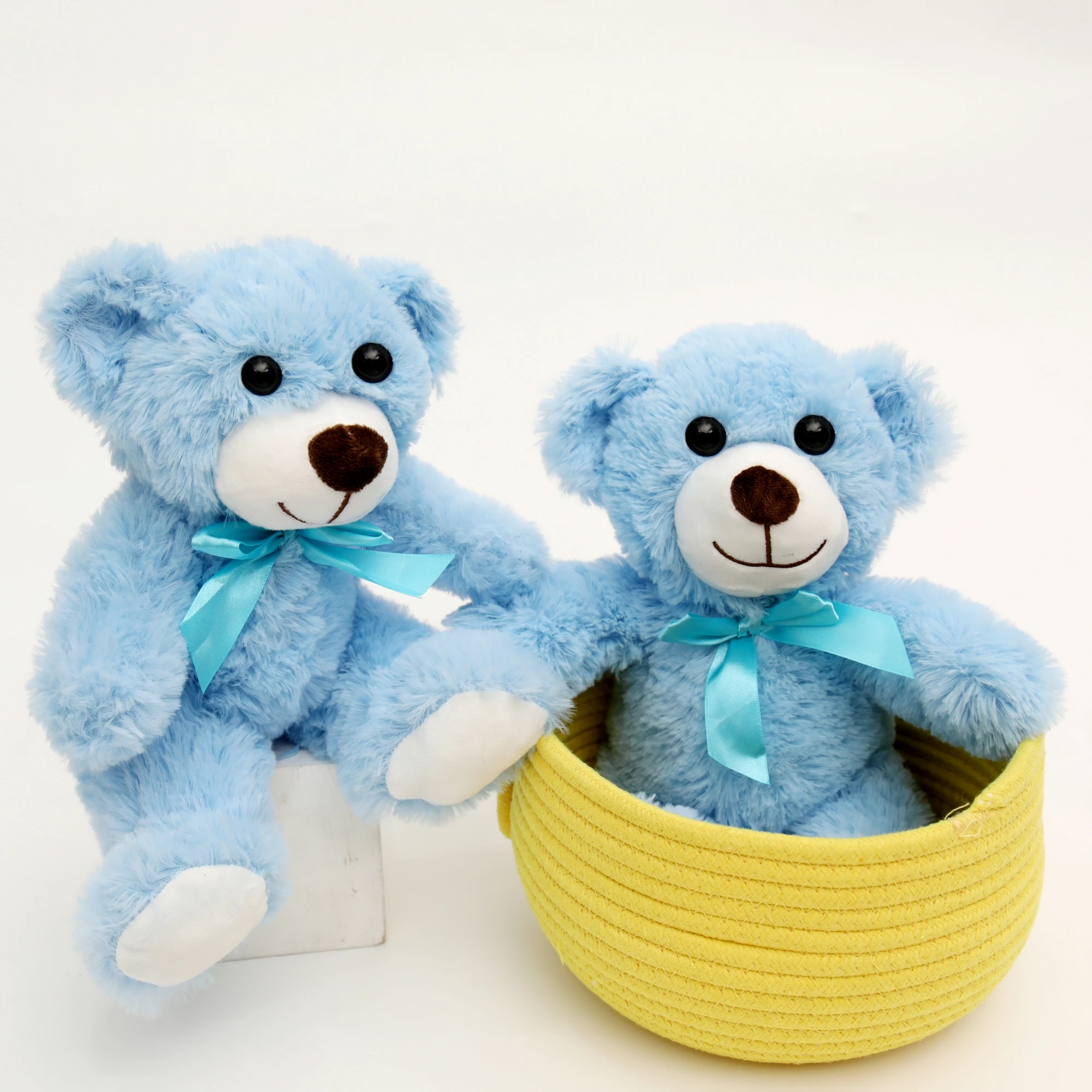 5 Stück Bären Kuscheltiere Plüschtiere Geschenk für Kinder Freundin, 13,5 Zoll Kuschelbären für Weihnachten Valentinstag Geburtstagsgeschenk – Detail 12