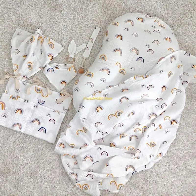 ملاءة سرير أطفال آمنة ولطيفة من WXTD، ملاءة سرير أطفال حديثي الولادة بنمط جميل، ملاءة مريحة من القطن لعربات الأطفال خفيفة الوزن