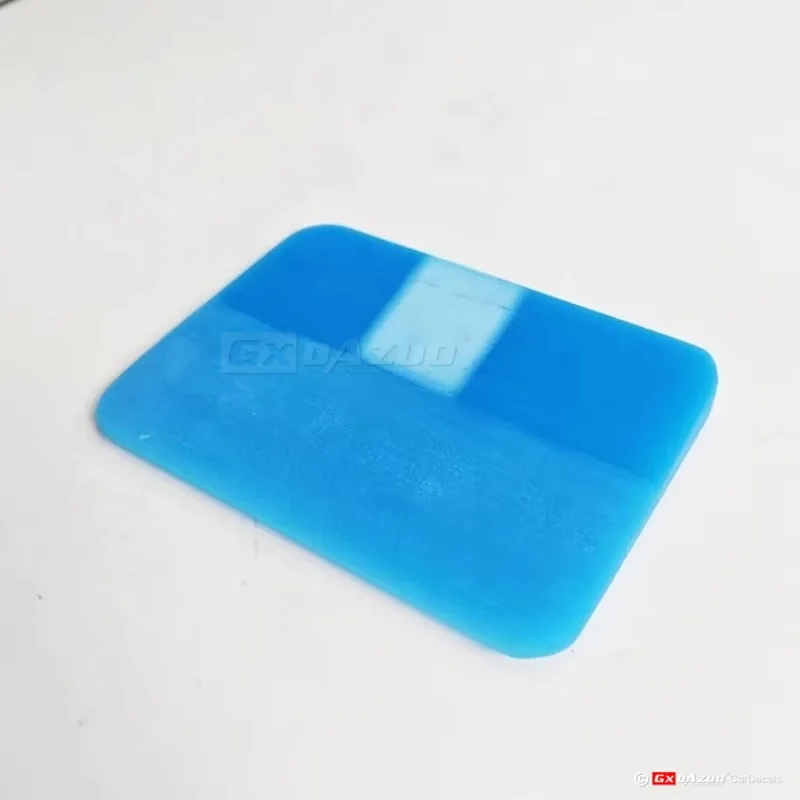 5 Pcs/Lot Glass Rubber Floor Water Squeegee Flexible Soft Blue PPF Wrap Squeegee Tpu  Tool Kit