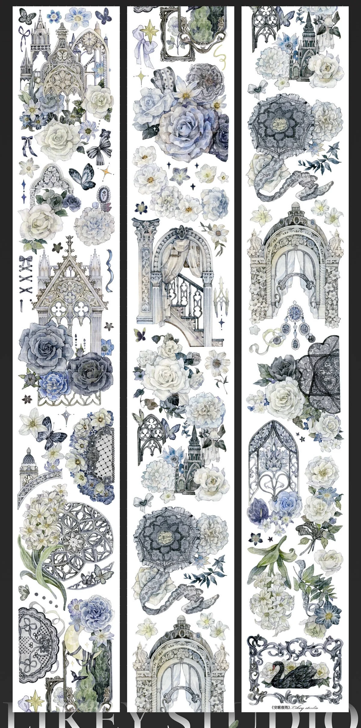 7.8 شريط واشي جديد للحيوانات الأليفة 1 حلقة ليكي/مطر ليلي للنوم/ليمون لامع/رائحة العنب/عيد زهرة الدانتيل #1