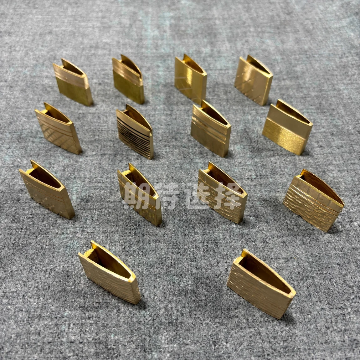 New Pattern Brass Copper Habaki Clip, Universal Sword Fitting Accessories for 32mm-Wide Blade of Japanese Samurai Katana Sword