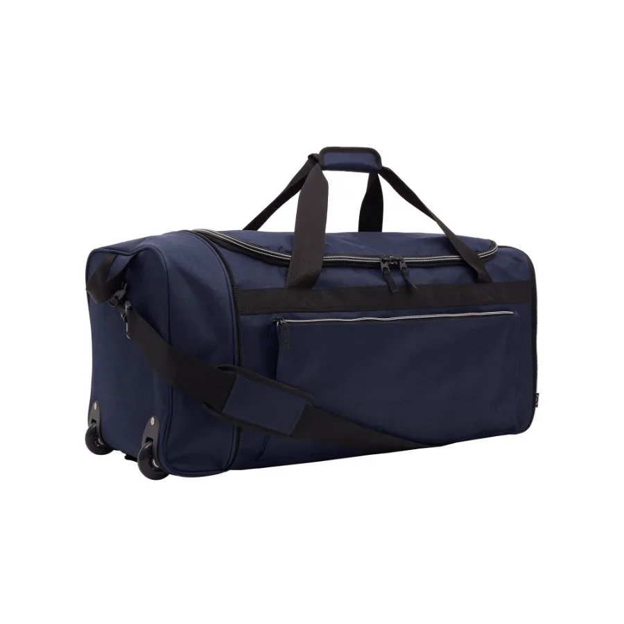 Navigation 28 in Large Collapsible Rolling Duffel Bag Navy