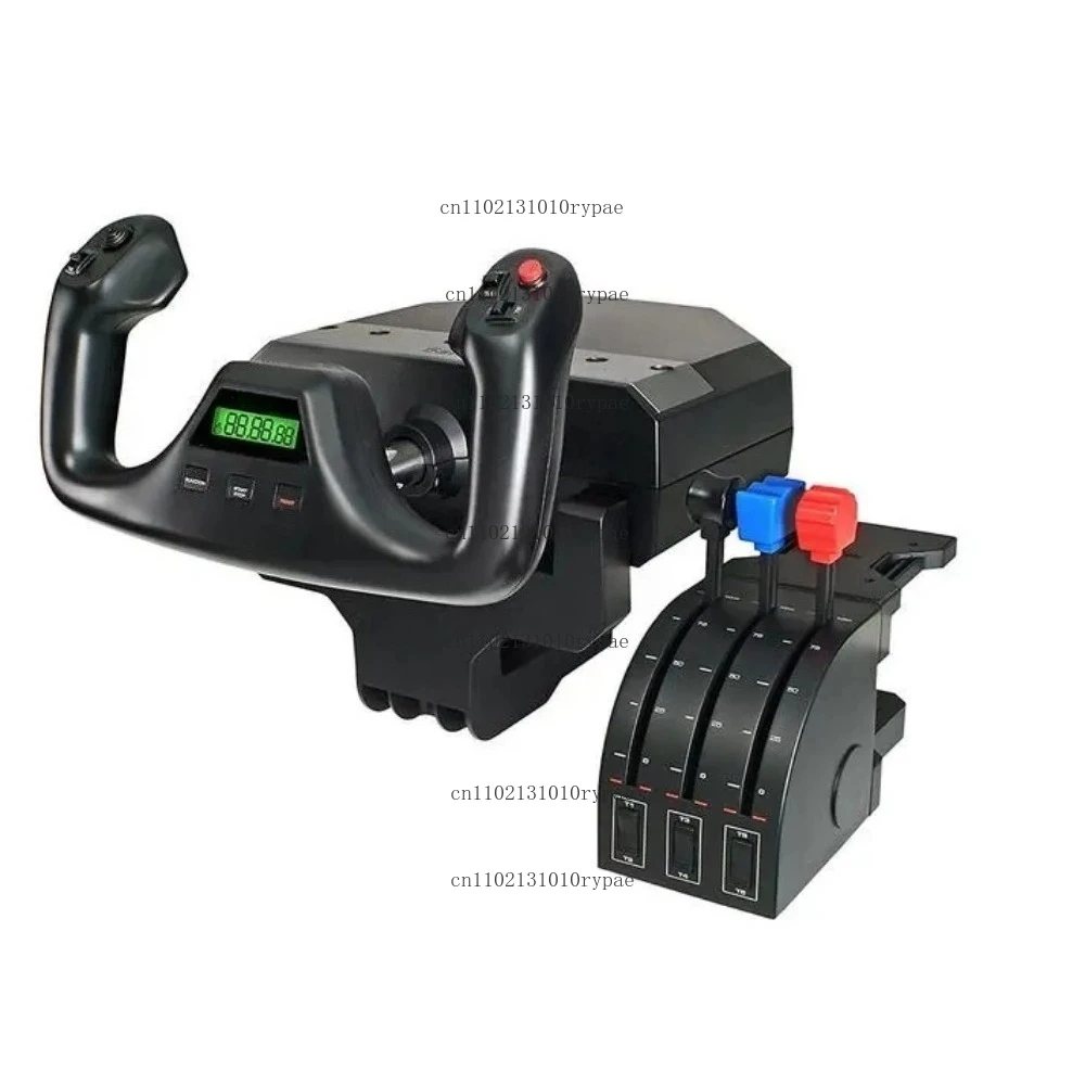 For Flight Control System, Game Flight Joystick, Joystick, Black