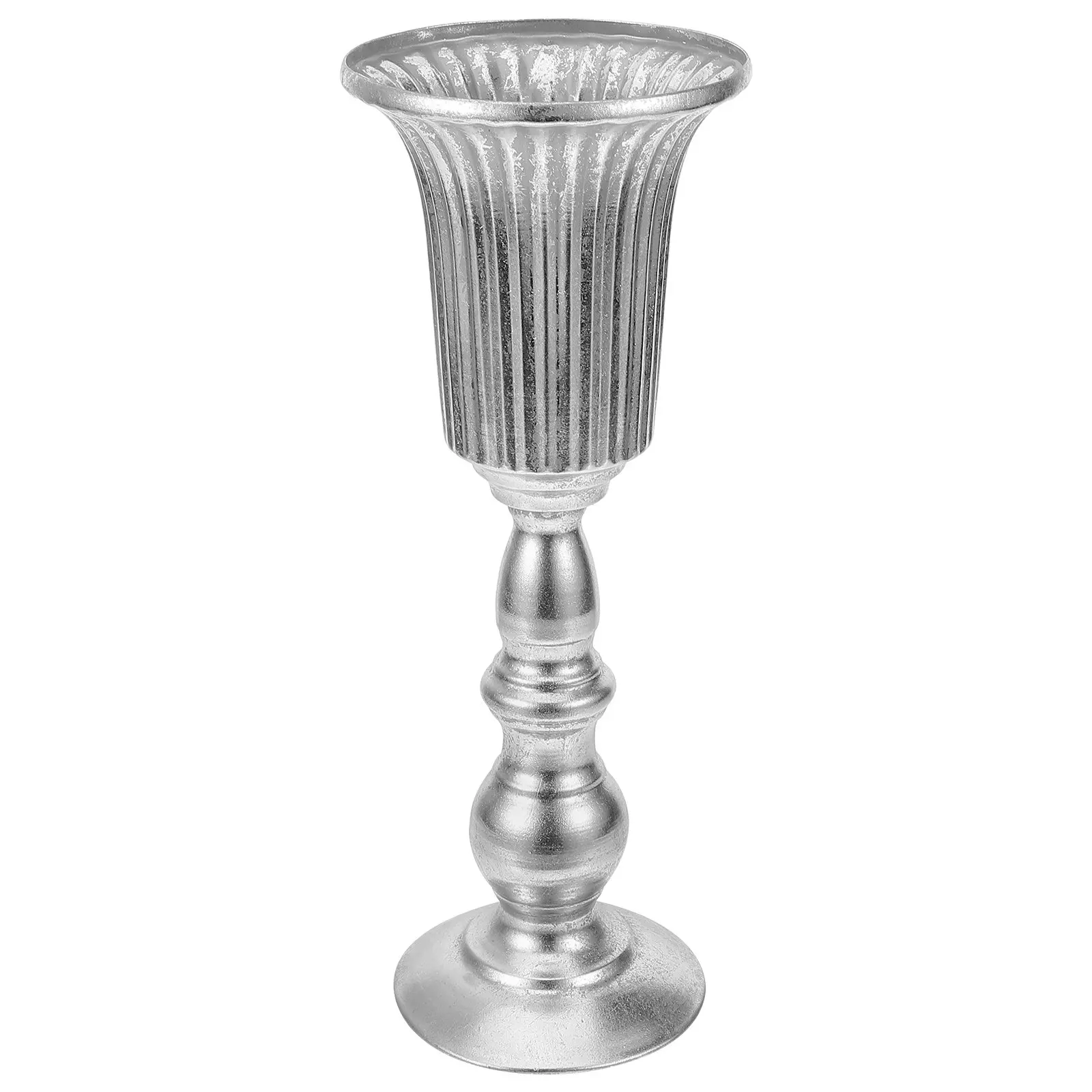 

Металлическая ваза для цветов в винтажном стиле, декоративный железный цветочный горшок, настольный держатель для цветов, кашпо для растений, горшок для бонсай