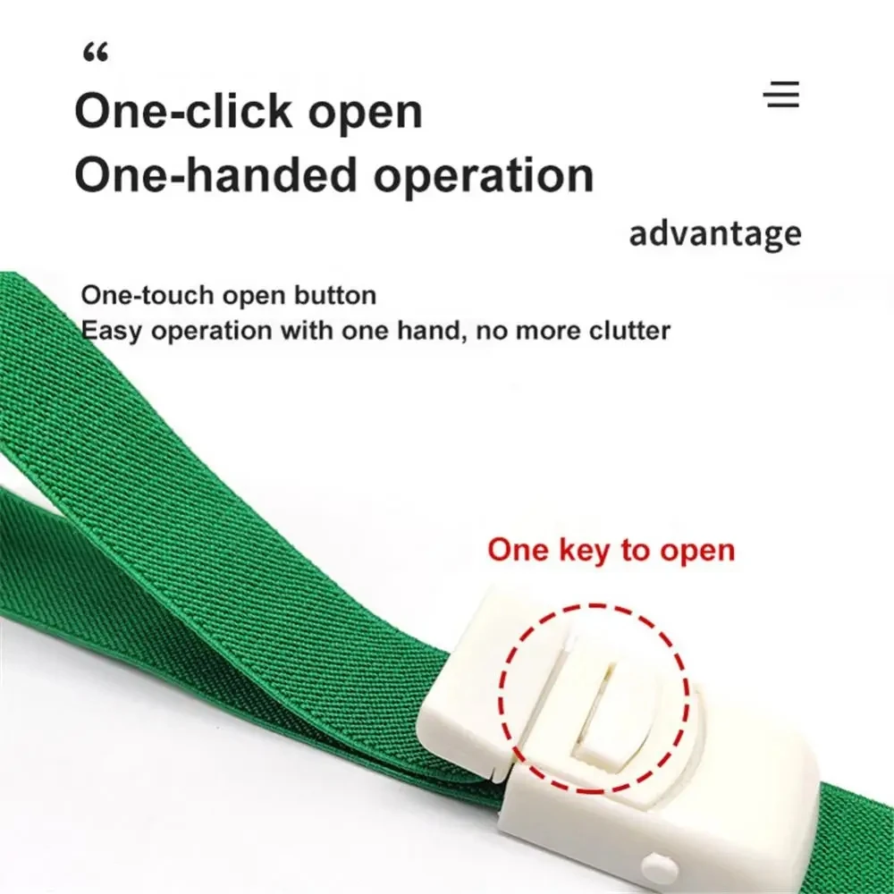 1pcs First Aid Colorful Medical Paramedic Tourniquet Quick Release Buckle Outdoor Sport Emergency For Medical Nurse General Use/