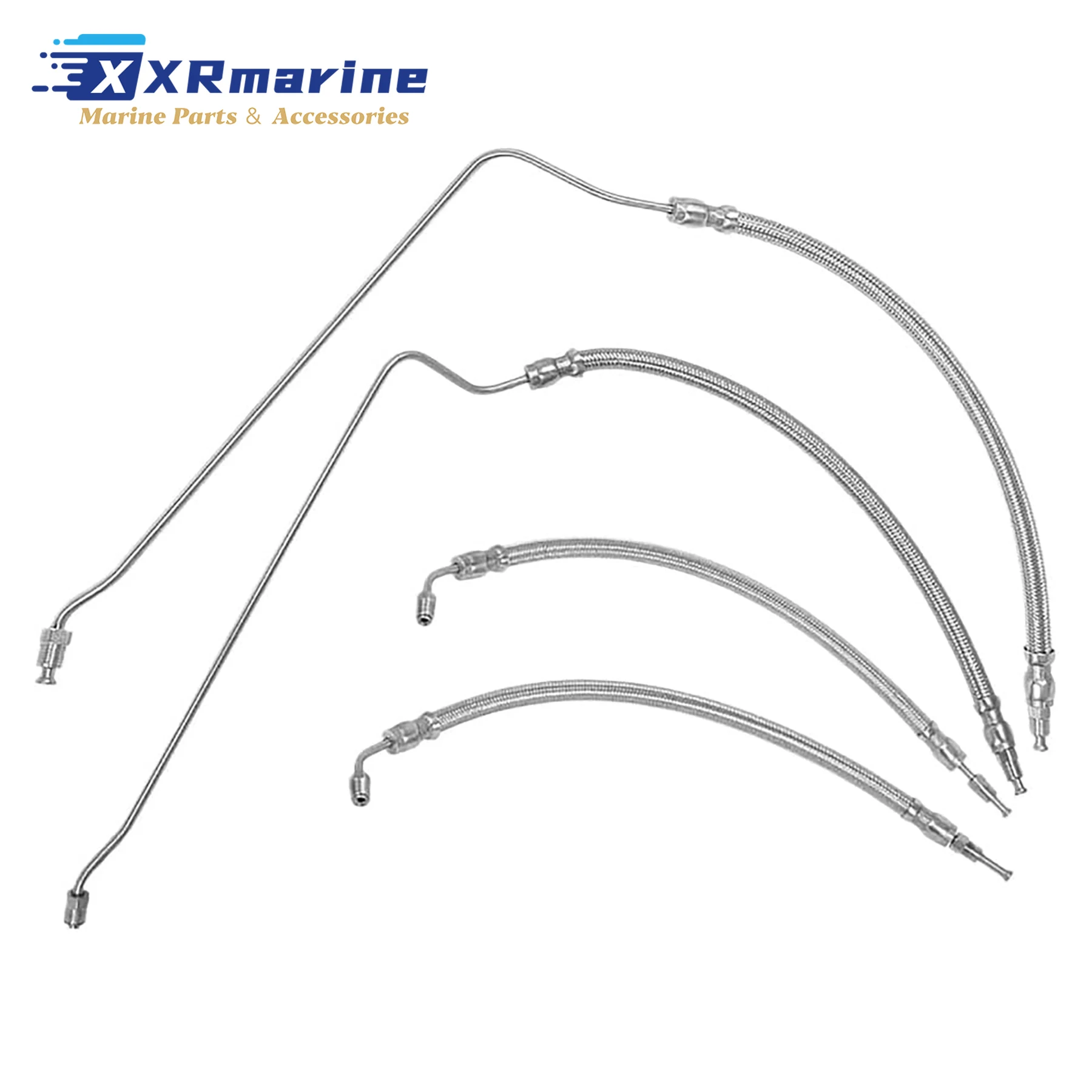 32-864960 Trim Tilt Hydraulic Ram Cylinder Hose Compatible with Mercruiser R MR Alpha One Gen 1 2 Replaces 32-864959 32-99904Q