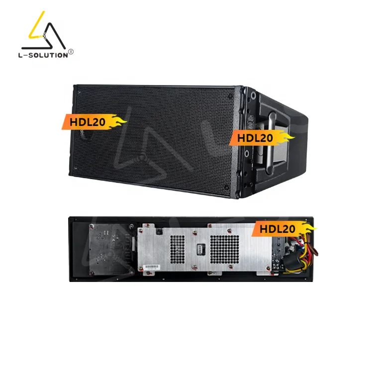 L-solution HDL20-A 네오디뮴 메탈 4채널 고해상도 오디오 파워 앰프 모듈 프리셋 액티브 앰프 700W/1400W 출력 55Hz-20KHz 썸네일 5