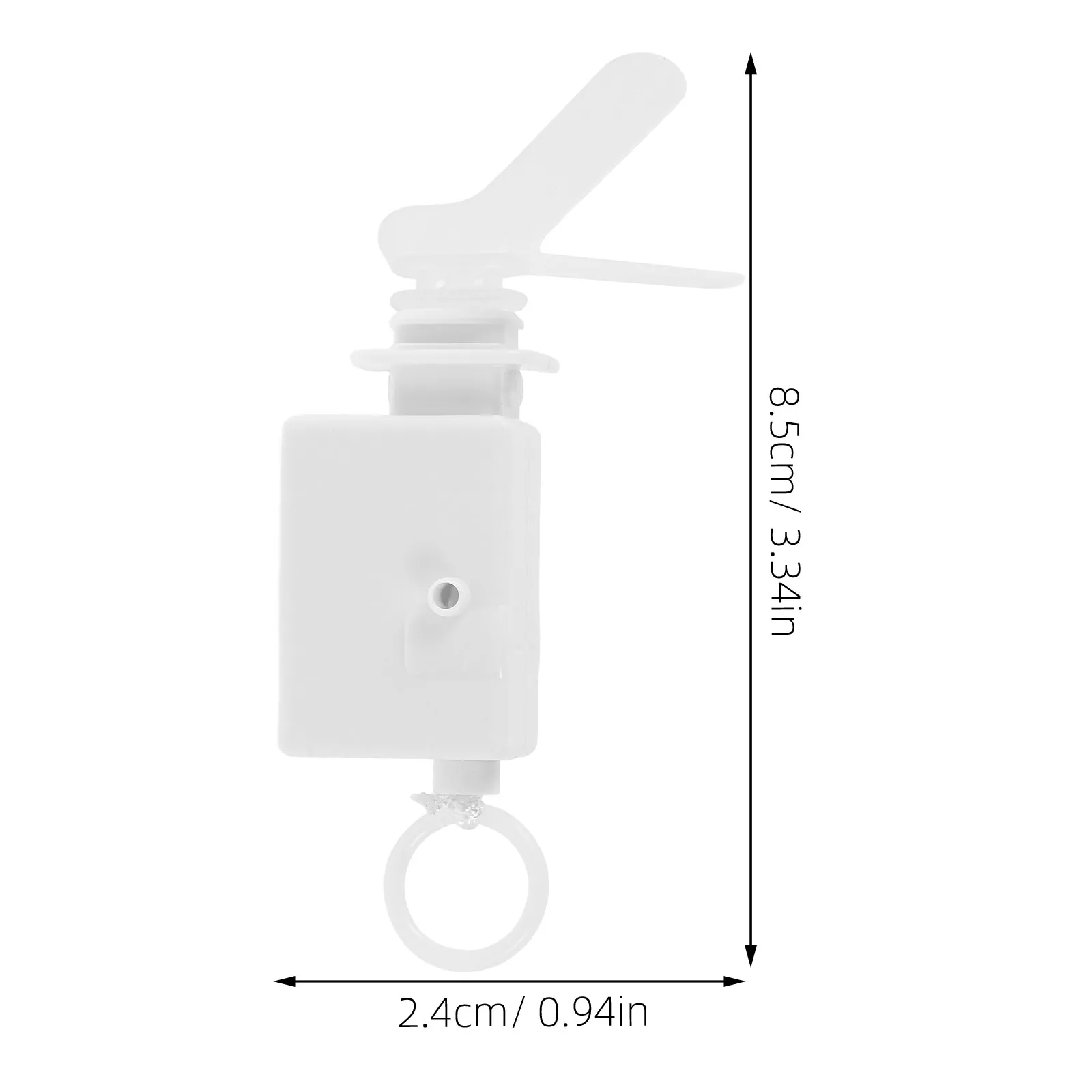 Pull-String Wing Movement Mechanism Clockwork Small Rewinding Part Plastic Wind Up Insert Mechanism for Handcraft DIY