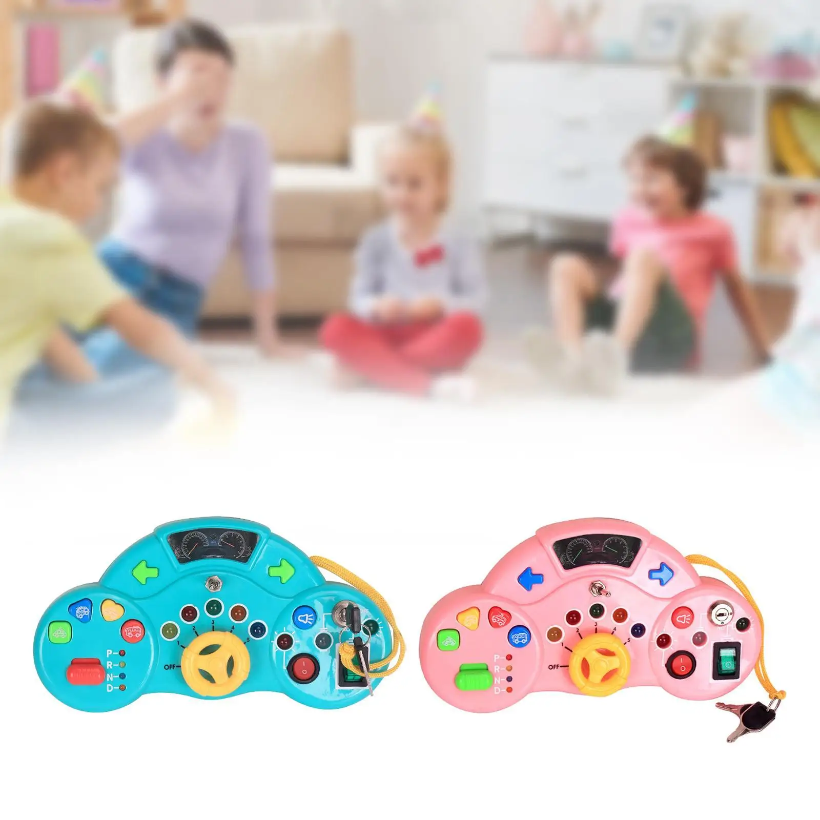 Switch Sensory Board LED Musical Light Switch Toy for 1-3 Year Old Toddlers