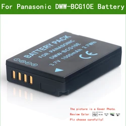 DMW-BCG10 BCG10E BCG10PP Digital Camera Battery For Panasonic DMC-ZS20 ZS25 TZ6 TZ7 TZ8 TZ10 TZ18 TZ20 TZ30 TZ35 ZX1 ZX3