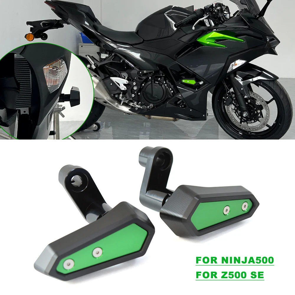 For Ninja500 Z500 SE 2024 NINJA500 2024 2025 Motorcycle Slider Frame Slider Engine Protective Guard Falling Protection cover