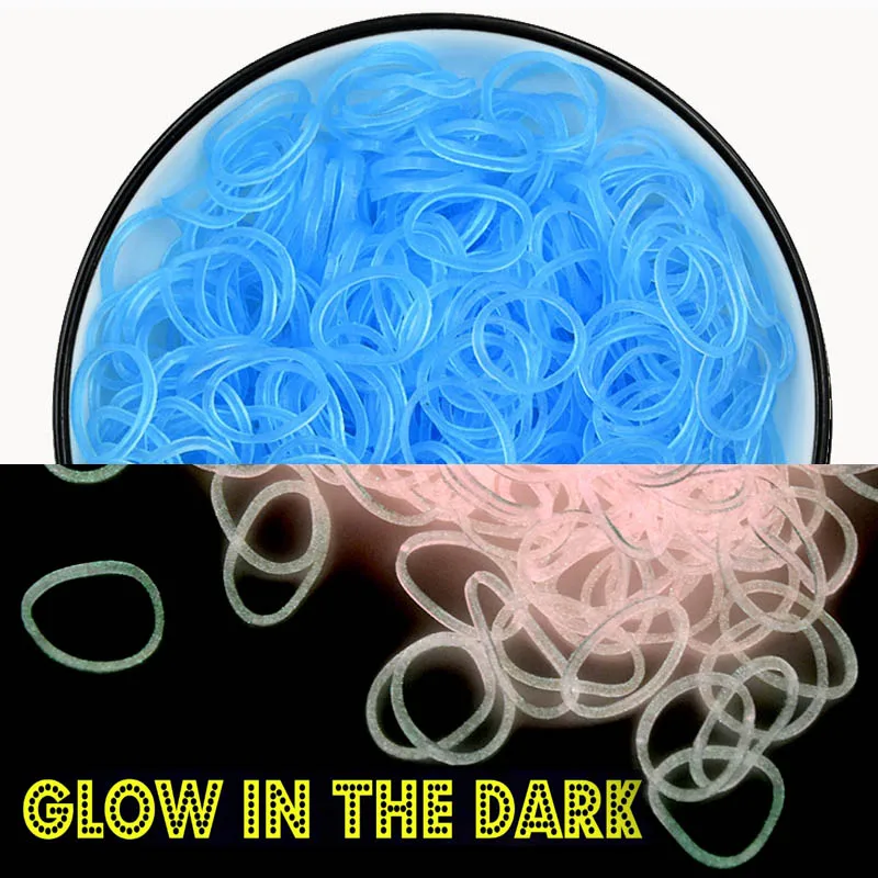 600pcs Fluorescence Glow Bracelets Making Supplies