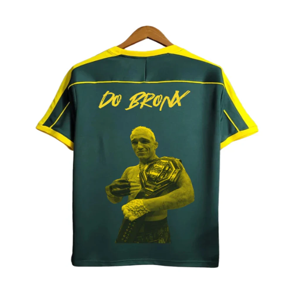 Do Bronx Charles Oliveira Summer Men's BMF Sports Shirt Oversized Breathable Speed Drying MMA Training Fitness Boxing T-shirt