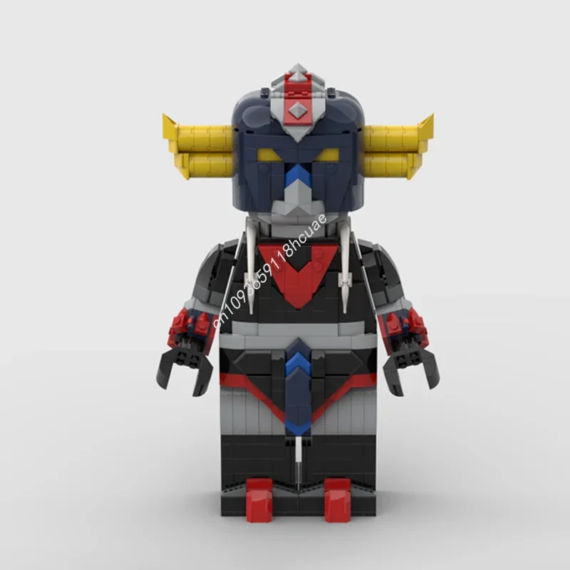 853 pièces MOC Goldorak Grendizer Maxifigure modèle blocs de construction Architecture assembler jouet bricolage cadeaux de noël idée brique enfants