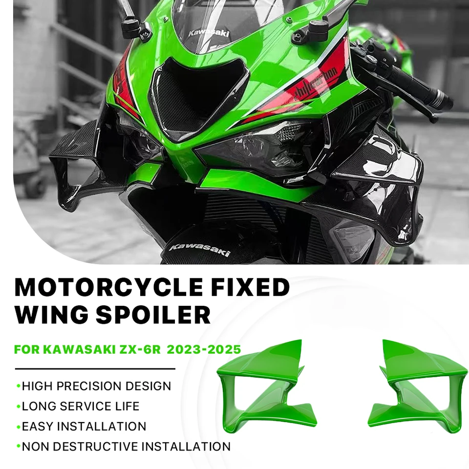 For Kawasaki green ZX 6R Ninja ZX-6R ZX636 2023-2025 Motorcycle