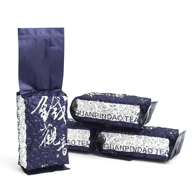 China Tea Bag Tikuanyin Customized Aluminum Foil Bag Classic Original 250g/500g Compression Vacuum Plastic Bags Green Oolong Bag