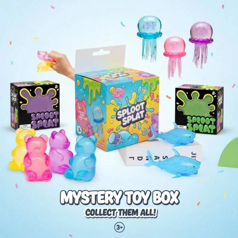 

Random Squishy Mystery Box 3 Draws Soft Stress Relief Toys Independent Winning Odds