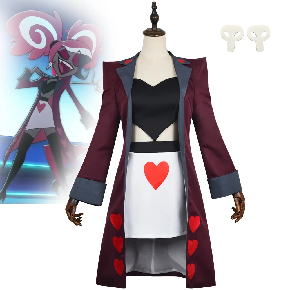 أزياء Hell's Inn الموسم 2 التأثيرية 3V الشيطان البنفسجي أزياء تنكرية للدراما الأمريكية نفس الأداء