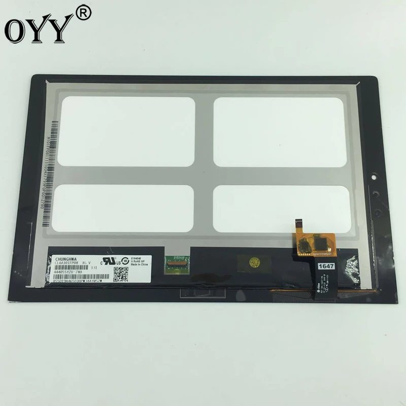 LCD Display Panel Monitor Touch Screen Digitizer Assembly without frame For Lenovo Yoga Tablet 2 1051 1051F 1051L