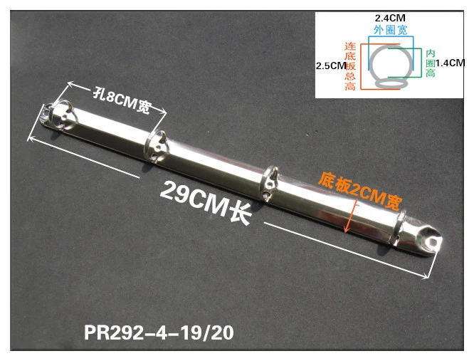 5 Stuks 292 4 Gaten 123 2 Ringen Bindmiddel Clips