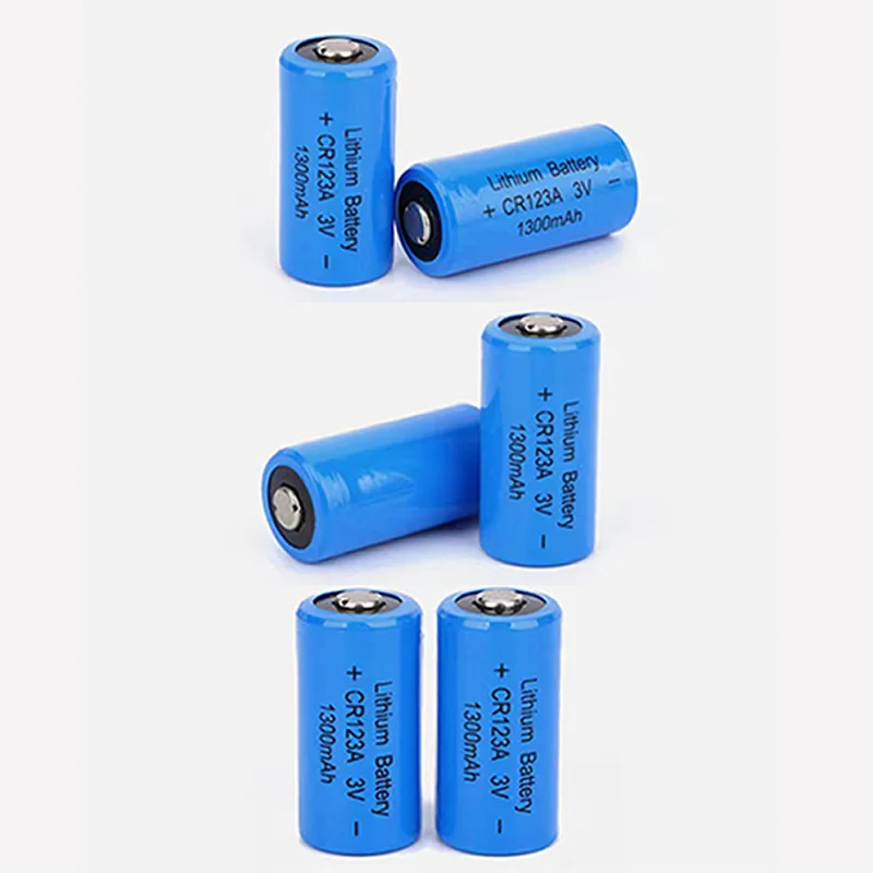 CR123A 3.7v 1300mAh lithium-ion Not rechargeable battery, CR123A, suitable for laser indicator LED flashlights