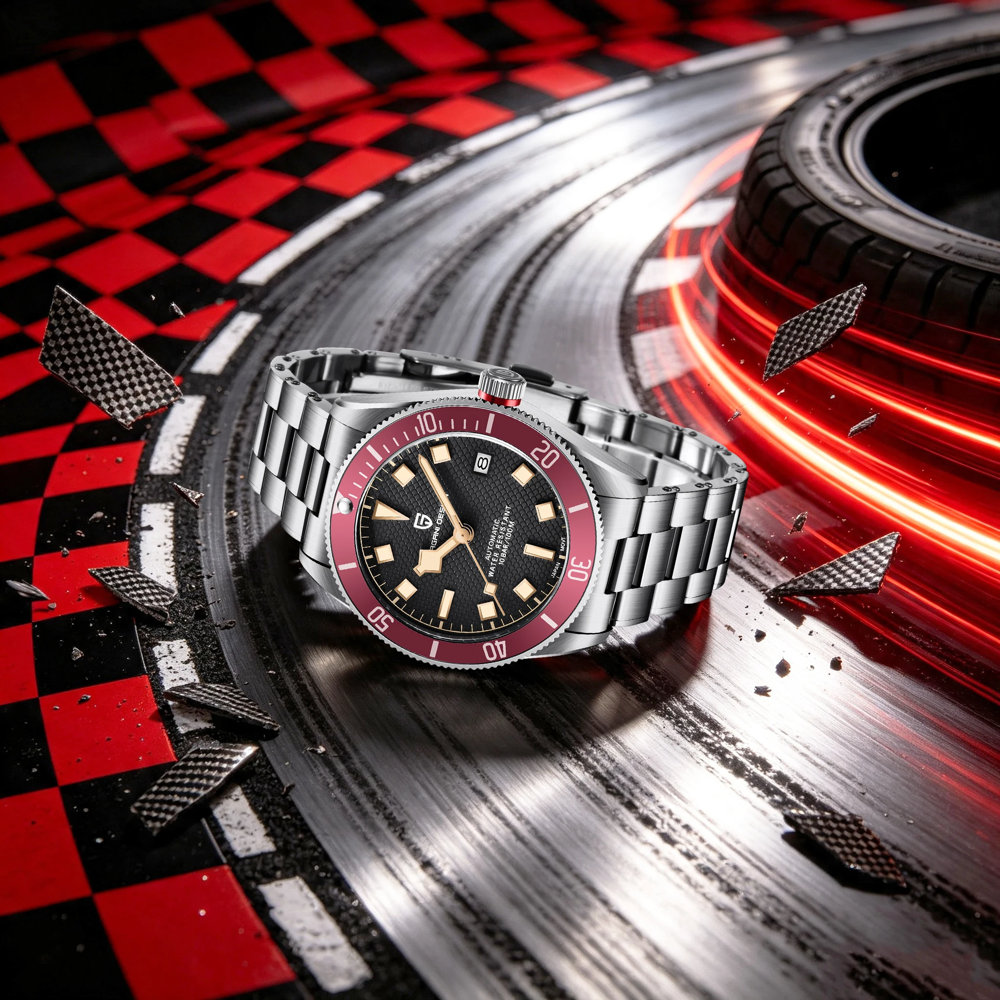 PAGANI DESIGN Men Mechanical W - Men'S Formal Wear Watches review and price