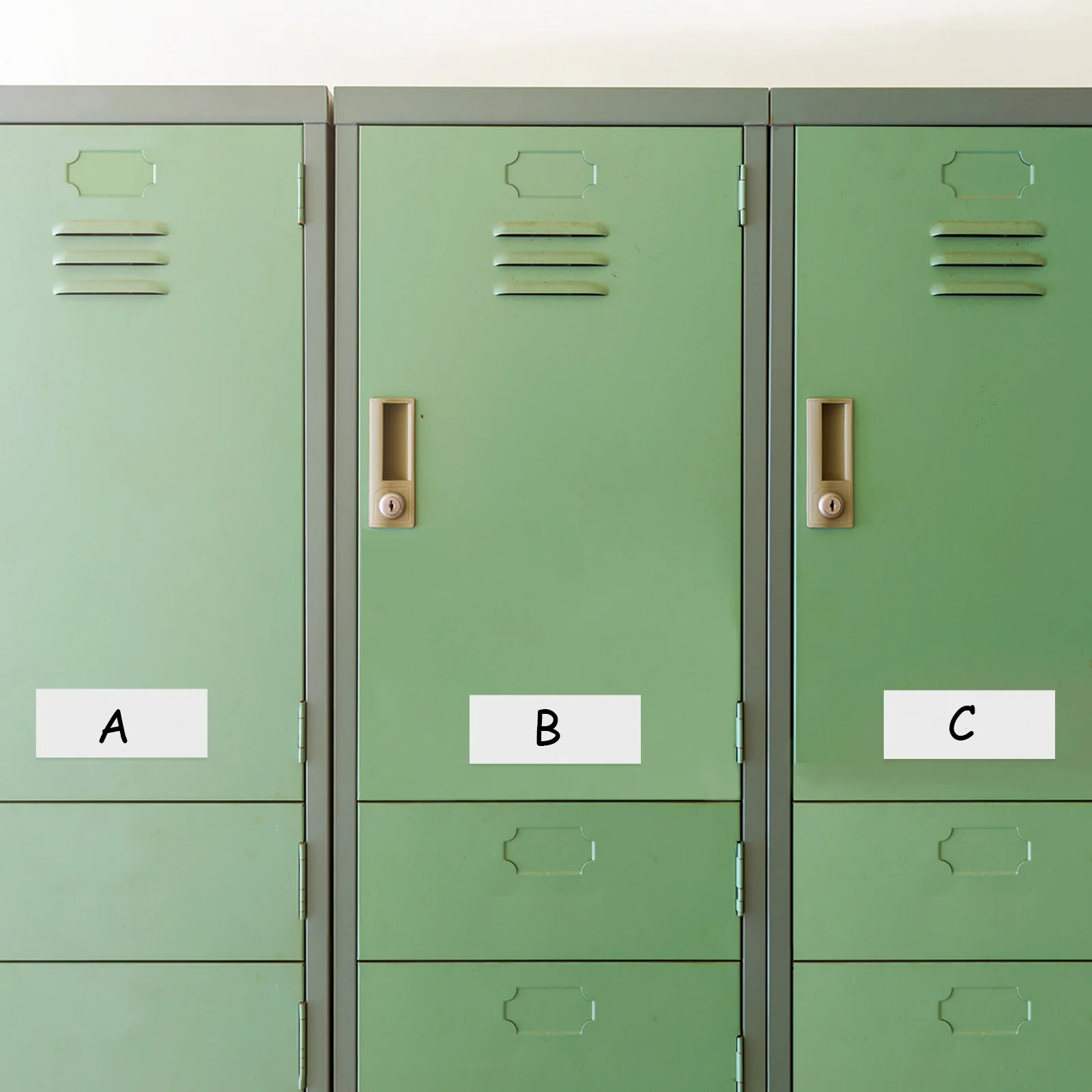 

Magnetic Reusable Writable Name Tags Labels 30mm Blank Erasable Cards for Whiteboards Refrigerators Storage Bin Organization