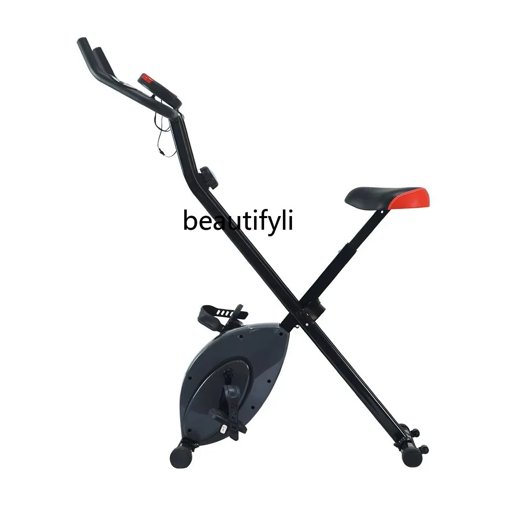 دراجة تمرين داخلية صامتة، حزام منزلي صغير، دراجة تمرين دوارة، دراجة حزام