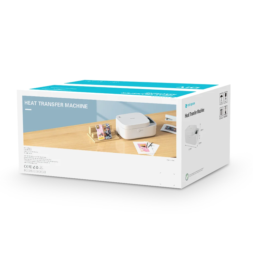 Rock Space Wholesale Sublimation Vacuum Machines Phone Case Maker Printing Sublimation Phone Case Machine For IPhone