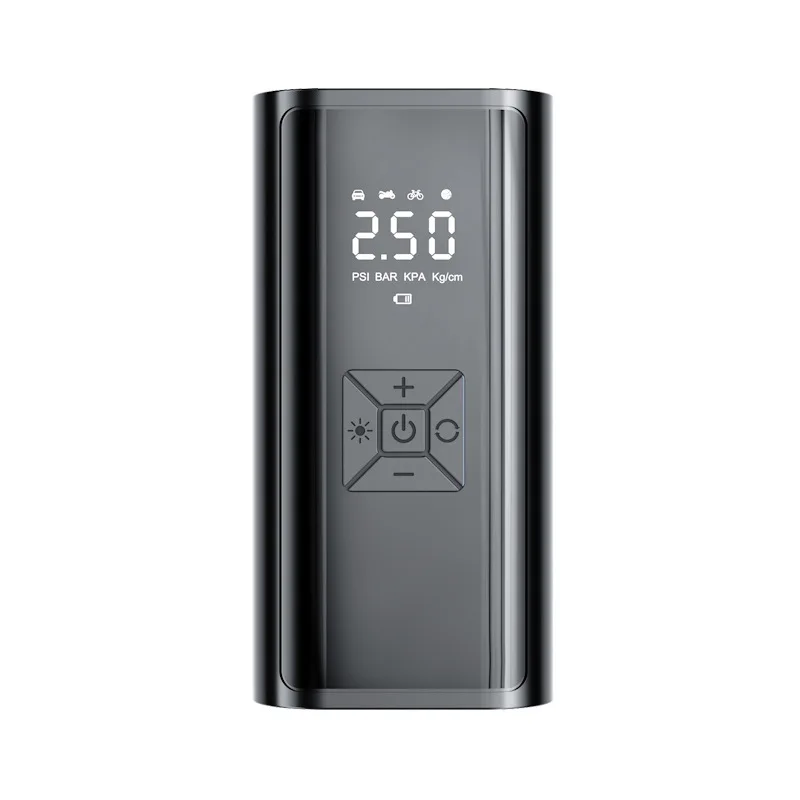 Portable Car Intellint Wireless Inflator Pump Multi-Functional Digital Display Tire Emerncy Inflator Made of Durable Metal