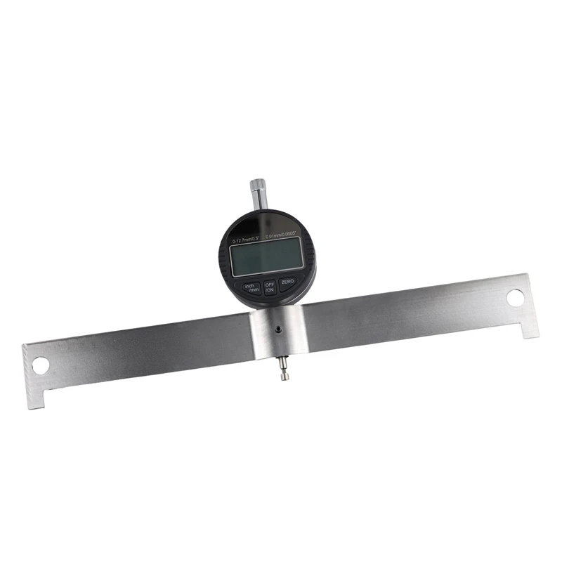 ●Guitar Neck Curvature Measurement Indicator Guitar Fingerboard Measuring Flat Ruler Reset Calibration Instrument