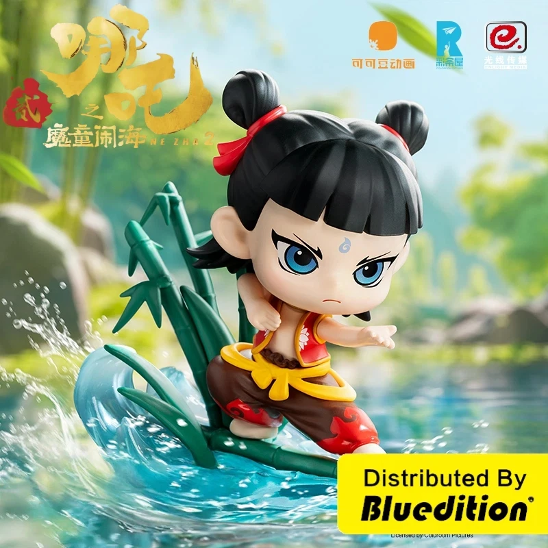 PopMart Blind Box Nezha Aobing Nao Hai Series Collectible Figurine Art Toy Desktop Ornament Gift For Collectors Mystery Box