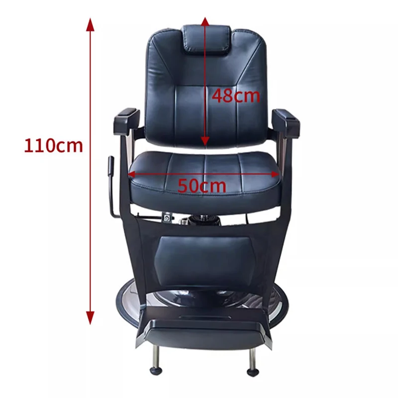 luxury Desk Chair Professional Aesthetic Furniture Armchairs Beauty Salon Chairs Reclining silla barberia Barber furniture