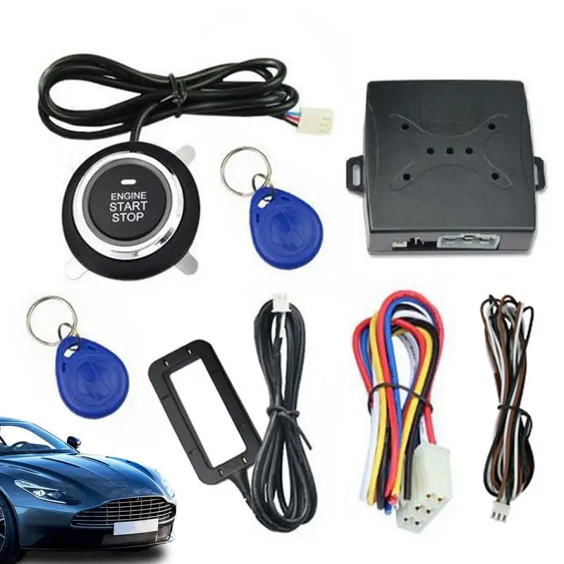 

Alarm System For Car Security Vehicle Car Alarm Keyless Entry Start System Universal Keyless Entry Car Kit Anti-Theft Alarm Bike