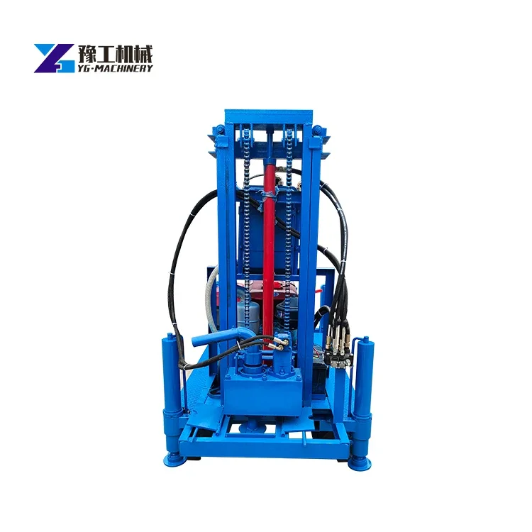 Portable Crawler Water Well Drilling Rig Machine Gold Mining Core Sample Drilling Rig