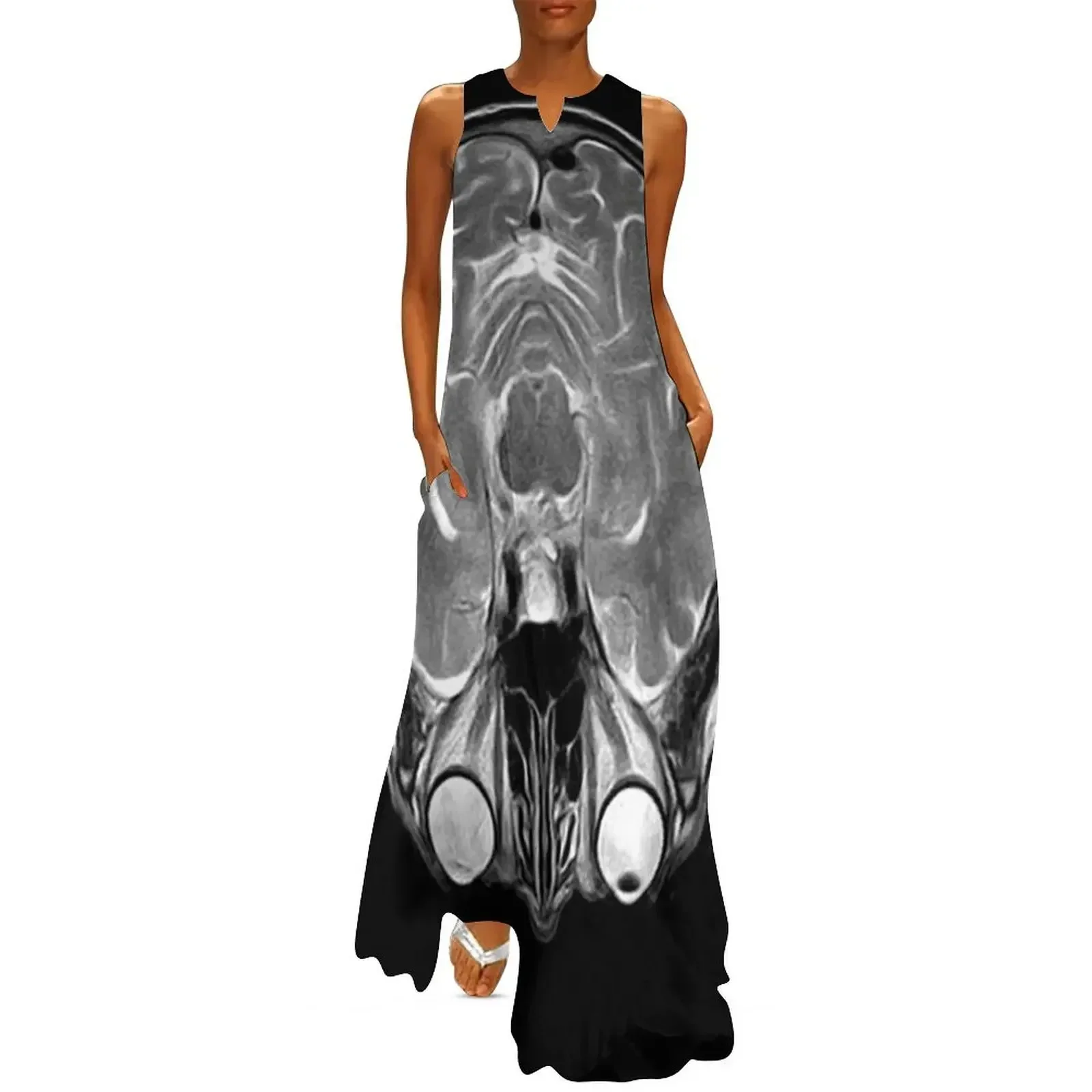 

MRI of the Brain Long Dress african dresses for woman elegant women's dresses for wedding dress for woman dress dresses