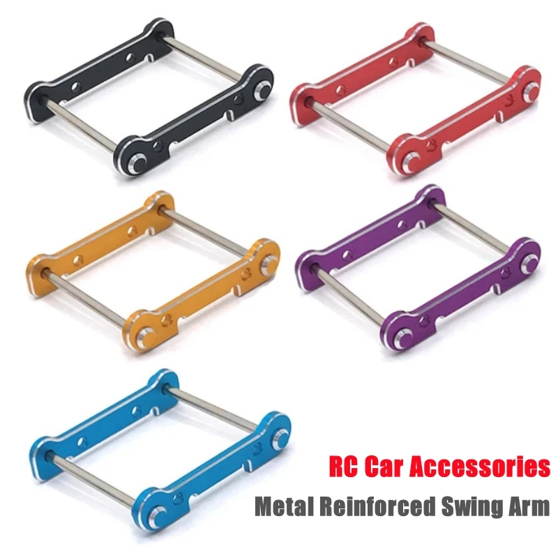 

2pcs Metal Reinforced Swing Arm For wltoys 1/14 144001 144002 144010 1/12 124016 124017 124018 124019 RC Car Refit Parts