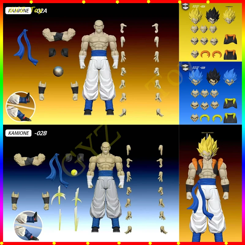 ألعاب جديدة من Tonsenarttoys Dragon Ball Z Kamione Roof 02A 02B Gojita SHF Super Saiyan Gogeta Son Goku نماذج ألعاب شخصيات الرسوم المتحركة