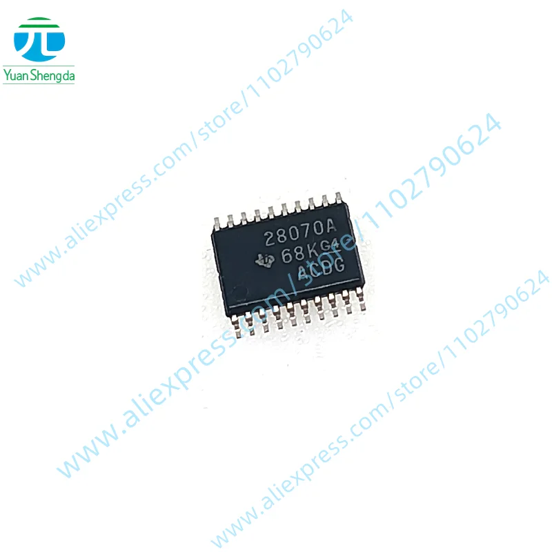 

5 шт. новый оригинальный UCC28070APWR чип коррекции коэффициента мощности TSSOP-20 28070A